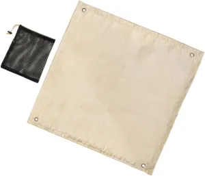 1 Set Fiberglass Fireproof Mat Outdoor Camping Tarp Under Tent Fire Resistant Blanket Fire Blanket