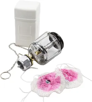 1 Set Portable Camping Gas Lantern Propane Lantern with Carry Case Gas Lantern Mantles Gas Tent Lamp Light Emergency Light for Outdoor Camping Hiking