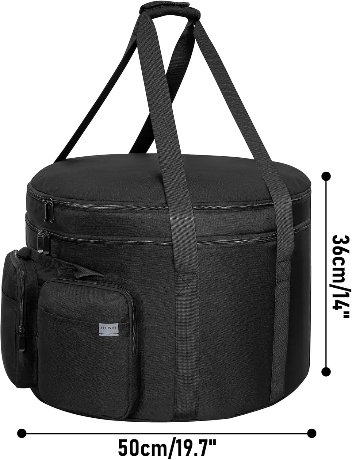 19 Inch Outdoor Fire Pit Bag Compatible with Model 893 823 870 Outland Firebowl, Firebowl Travel Carrying Case for 19-Inch Diameter Propane Gas Fire Pit, Bag Only
