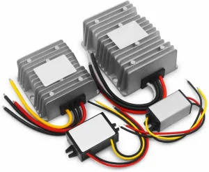 1pc 12v 24v to 5v Voltage Converter 1A 2A 3A 5A 10A 15A 20A 25A 30A 40A Step Up Down 5v Voltage Reducer(20A Aluminum)