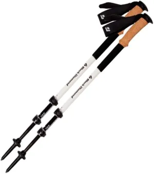 2-Pack Carbon Fiber Trekking Poles – Collapsible, Adjustable, Ultralight Folding Hiking Sticks with Real Cork Handle, Quick Lock, and Accessories for Hiking, Backpacking & Snowshoeing