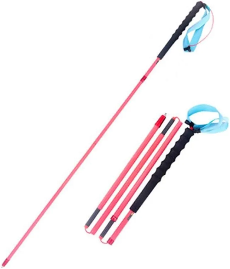 2-Pack Ultralight Carbon Fiber Trekking Poles – Collapsible, Adjustable, Anti-Shock Hiking Sticks with Grip for Camping & Backpacking
