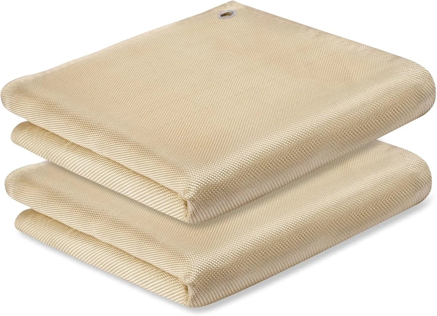 2 Pack Welding Blanket 4x6 ft - Heavy Duty Fiberglass Heat Resistant Fabric, 1022 °F Fire Resistant Blankets, High Temp Insulation Blanket for Industrial, Smoker, Camping, Grill