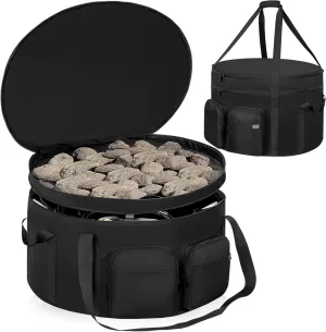24 Inch Outdoor Fire Pit Bag Compatible with Model 883 885 Outland Firebowl, Firebowl Travel Carrying Case for 24-Inch Diameter Propane Gas Fire Pit, Bag Only