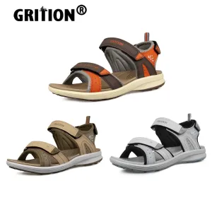 41 Flat Light 2021 Verified seller Womens Summer Beach Sports Fashion Size Customer-first GRITION Shoes Casual Girls Non Weight Slip Trekking Sandals Outdoor