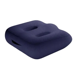 Adult Car booster Cushion, for Short Drivers People Office Chair Portable Comfortable Thickened Breathable Driving Auto Seat Pad ,Blue Style B