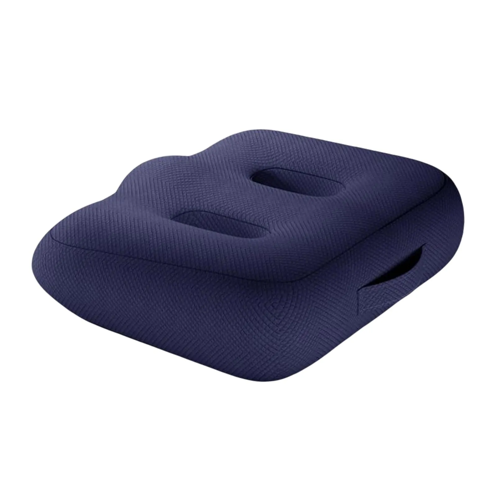 Adult Car booster Cushion, for Short Drivers People Office Chair Portable Comfortable Thickened Breathable Driving Auto Seat Pad ,Blue Style B