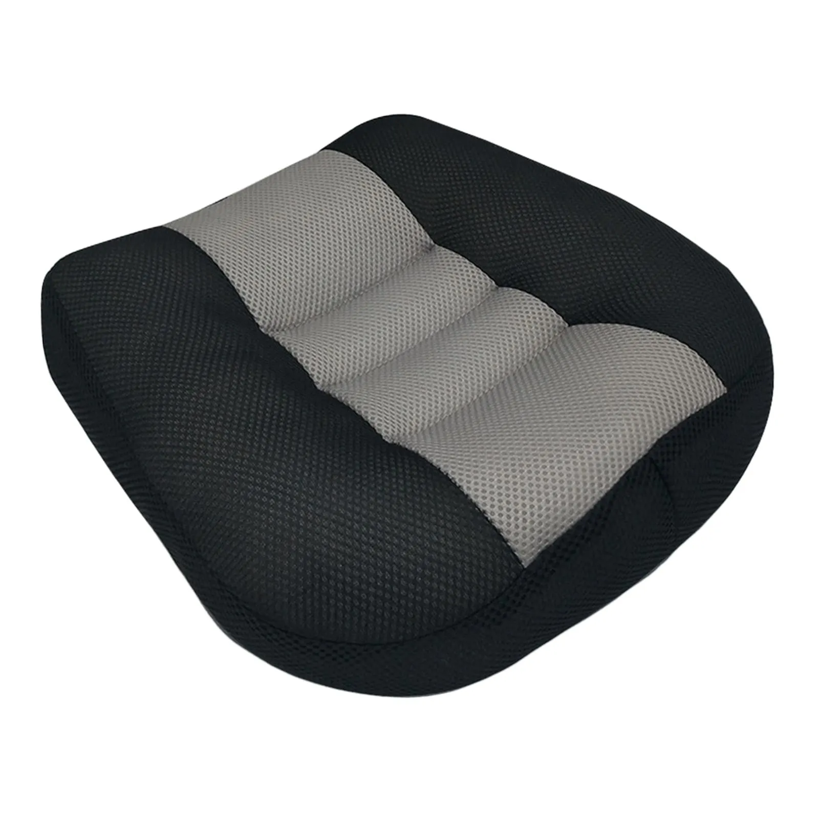 Adult Car Driver Seat Cushion Boost Mat Breathable Mesh Portable Angle Black