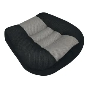 Adult Car Driver Seat Cushion Boost Mat Breathable Mesh Portable Angle Black