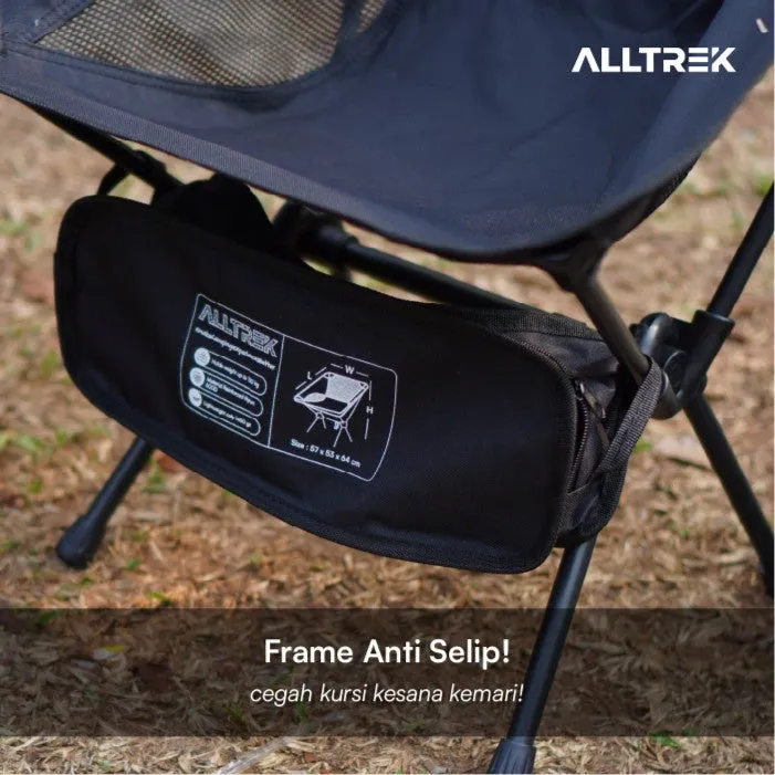 ALLTREK Kursi Camping Lipat CLOVER Outdoor Folding Moon Chair