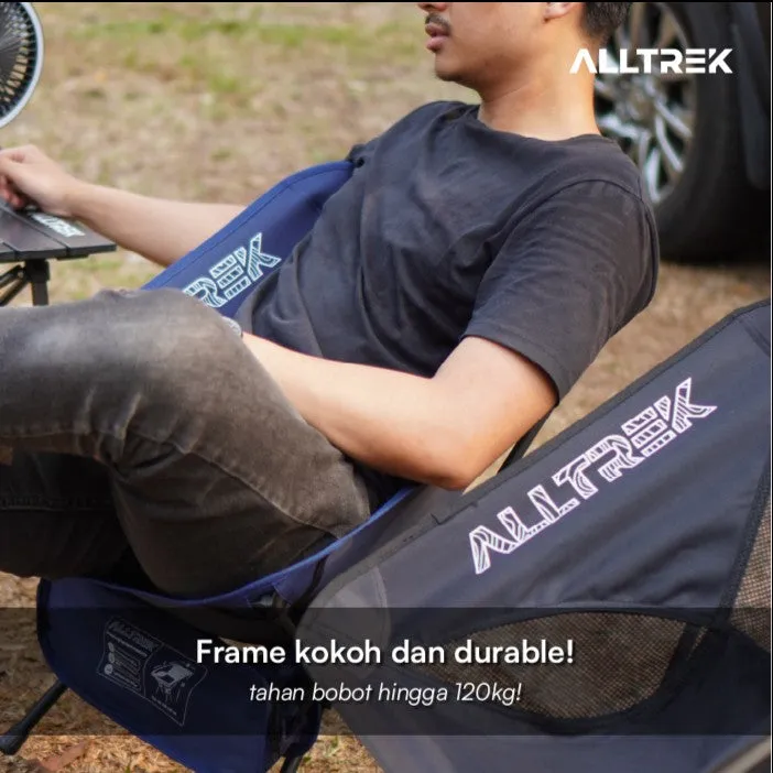 ALLTREK Kursi Camping Lipat CLOVER Outdoor Folding Moon Chair
