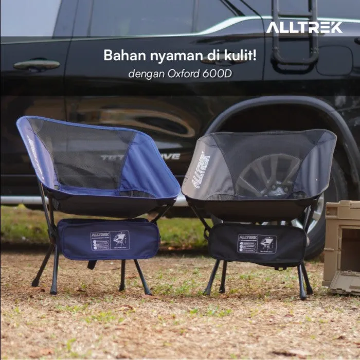 ALLTREK Kursi Camping Lipat CLOVER Outdoor Folding Moon Chair