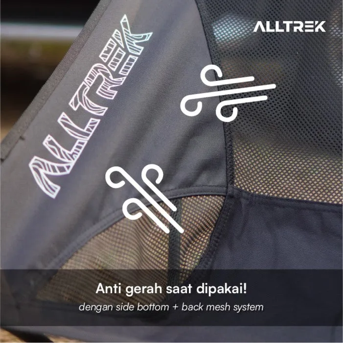 ALLTREK Kursi Camping Lipat CLOVER Outdoor Folding Moon Chair