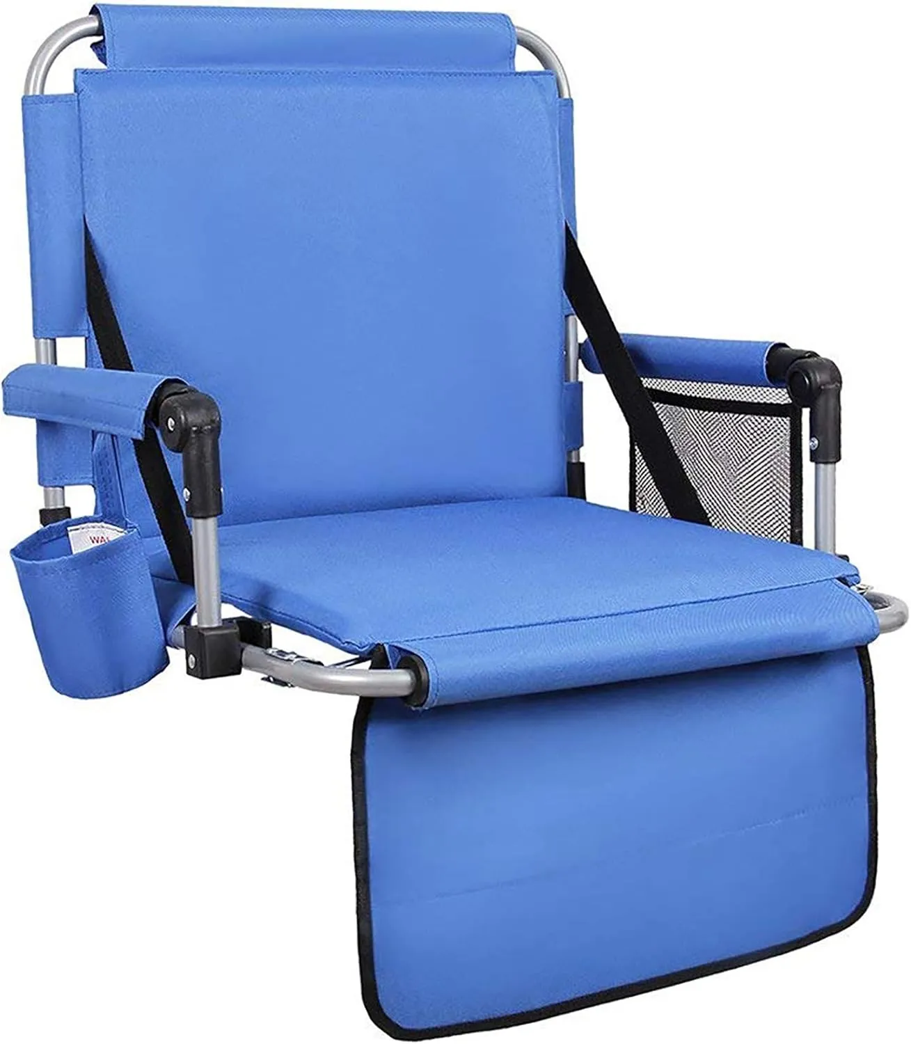 ALPHA CAMP Stadium Seat Padded Chair for Bleachers with Back& Arm Rest