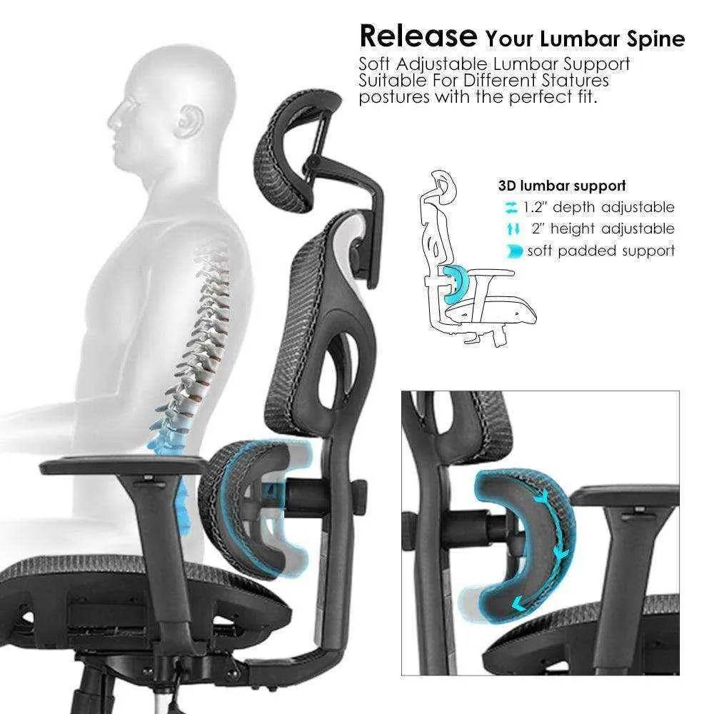 ALPHA -  Full Mesh Ergonomic Chair