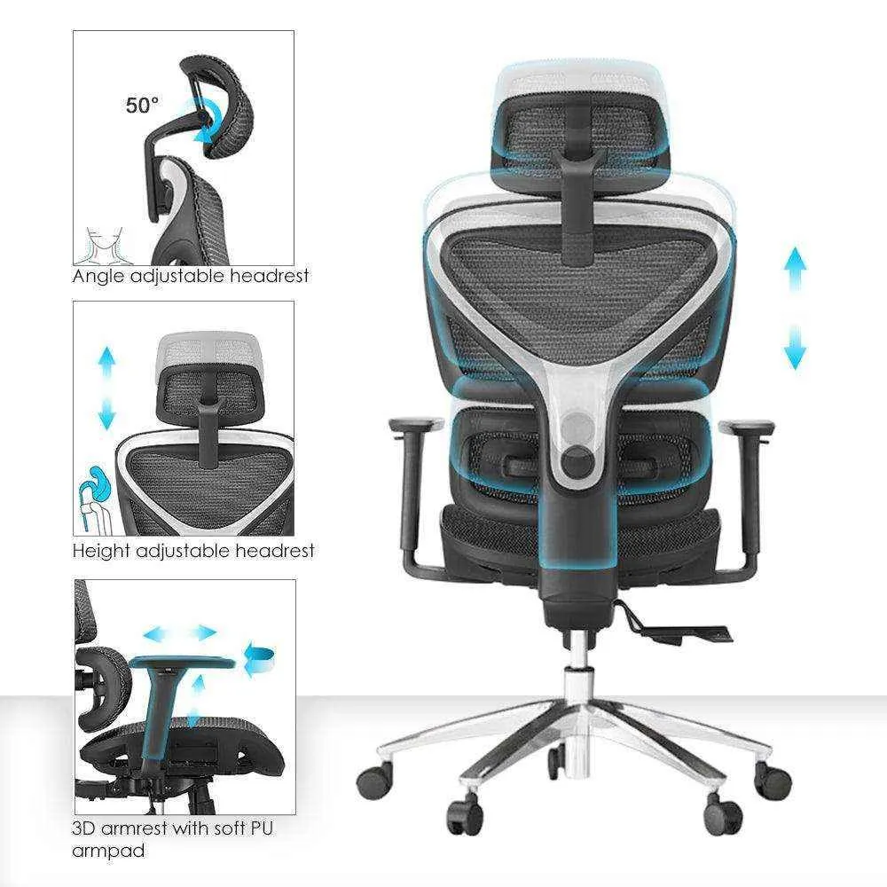 ALPHA -  Full Mesh Ergonomic Chair