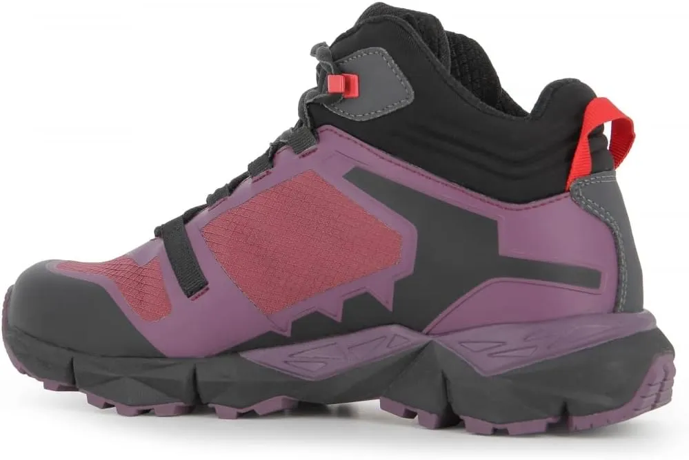 Alpina Breeze Women's Hiking Boots - Lightweight Ankle High Waterproof Shoes with Alpitex Breathable Membrane and Anti Slip Vibram Sole