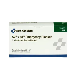 Aluminized Rescue Blanket, 1 Per Box