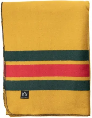 Arcturus Patterned Wool Blankets - 4.5lbs Warm, Heavy, Washable, Large | Great for Camping, Outdoors, Sporting Events, or Survival & Emergency Kits