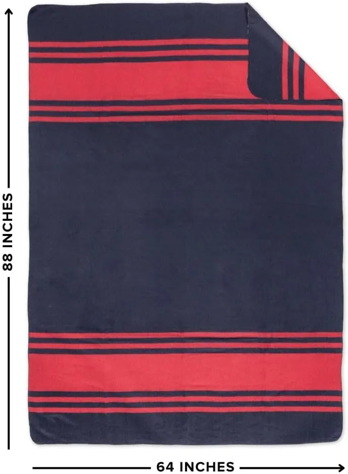 Arcturus Patterned Wool Blankets - 4.5lbs Warm, Heavy, Washable, Large | Great for Camping, Outdoors, Sporting Events, or Survival & Emergency Kits