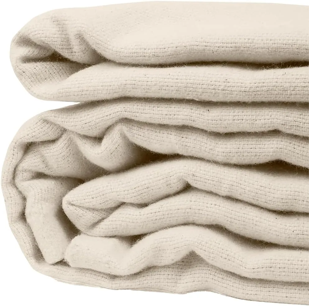 Avalon Bedding Hospital Blankets Twin Size 100% Cotton Thermal Blanket Hospital Style Blanket - Lightweight Hospital Blanket - Hospital Blankets - General Hospital Blanket Twin 90x70 Inches (Natural)