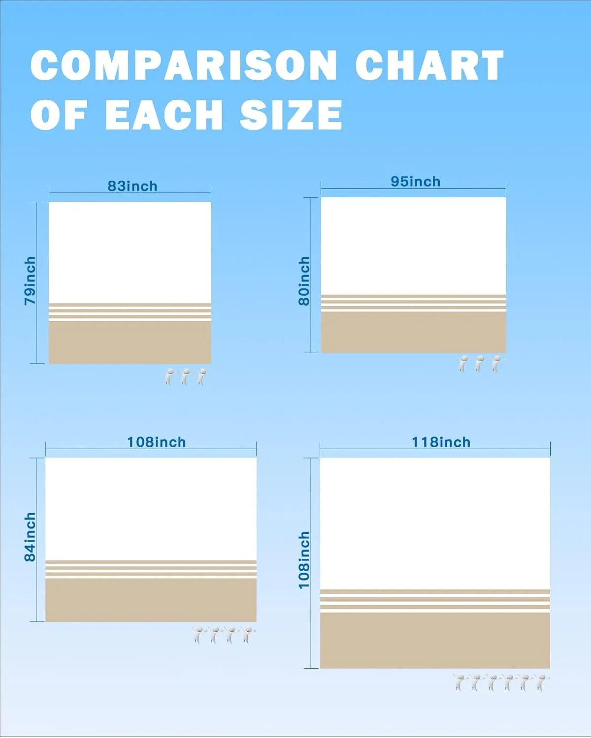 Beach Blanket Brown Stripes Geometry Sandproof Waterproof Beach Mat Modern White Minimalist Sand Free Mat Quick Drying Beach Essentials for Vacation Lightweight with 4 Stakes & Corner Pockets 108"x84"