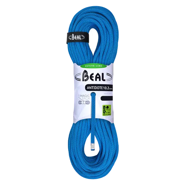 BEAL ROPE ANTIDOTE 10.2MM SOLID BLUE