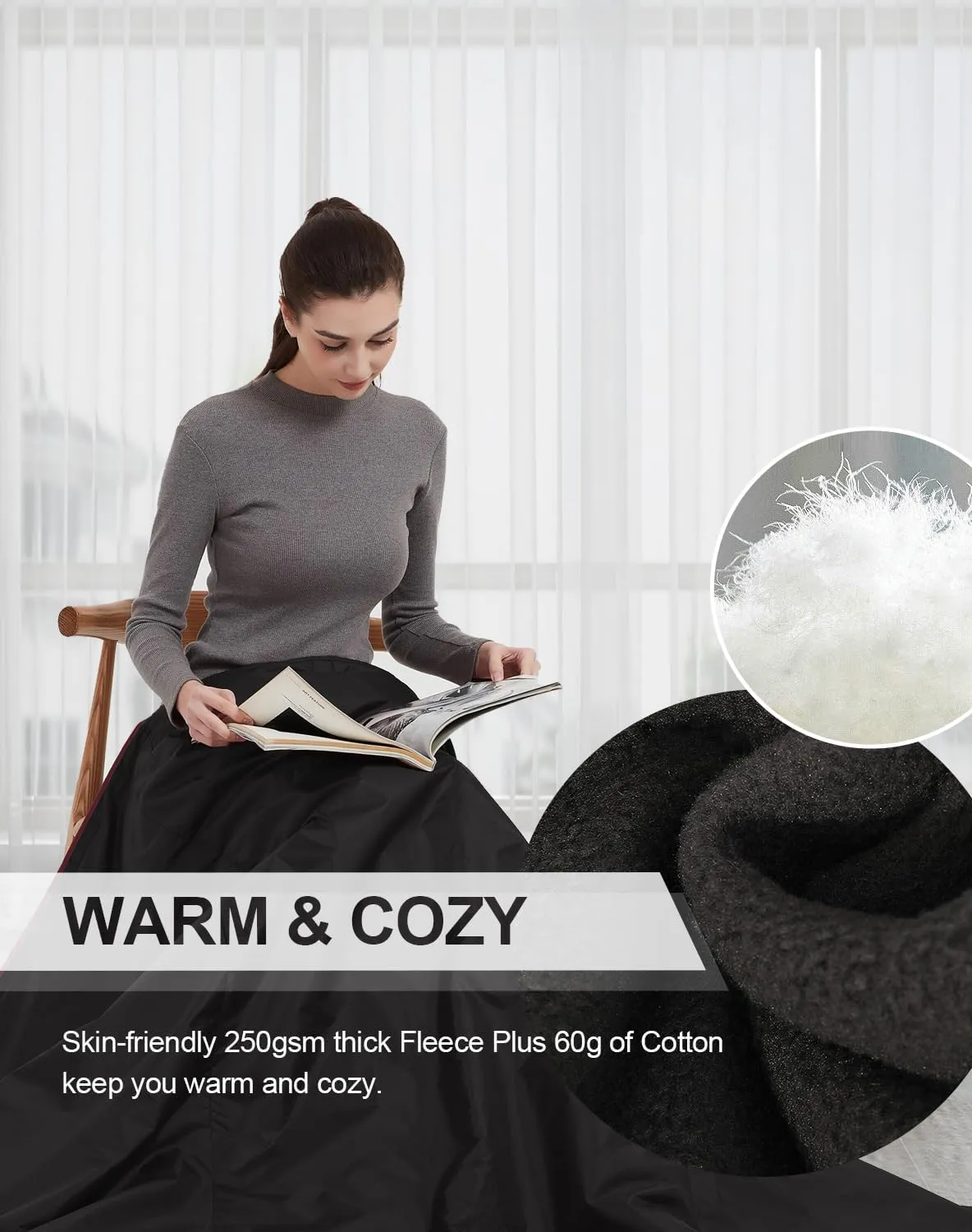 C-LIGHT Outdoor Hoodie Blanket - Stadium Blankets Waterproof Windproof - Emergency Warm Blanket for Rain&Cold Weather - Perfect for Picnic, Camping, Outdoor Sports Event, Stadium, Beach