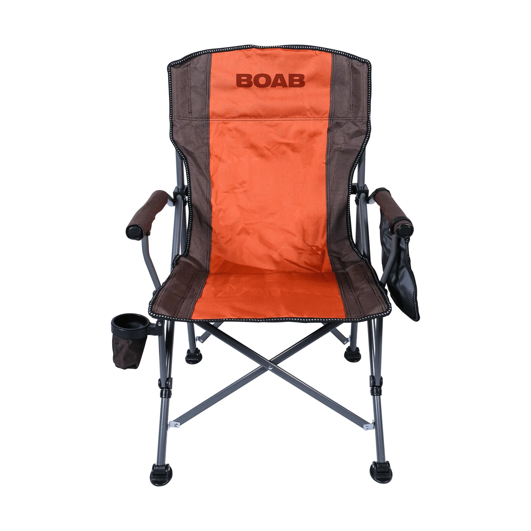 Camping Chair Folding Orange by BOAB