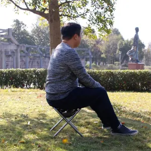 Camping Chair, Folding Outdoor Folding Chair Camp Chair Camping Stool with Mesh Storage Bag Outdoor Slacker Chair for BBQ Fishing Travel Hiking Portable Leisure Chair Folding Chairs