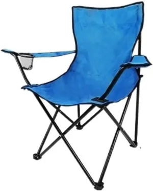 Camping Chair Folding Padded Deck Chair Backchair Beach Chair Fishing Chair Portable Lounge Chair Outdoor Armchair with Cup Holder Folding Chair (Color : E) (E One Size)