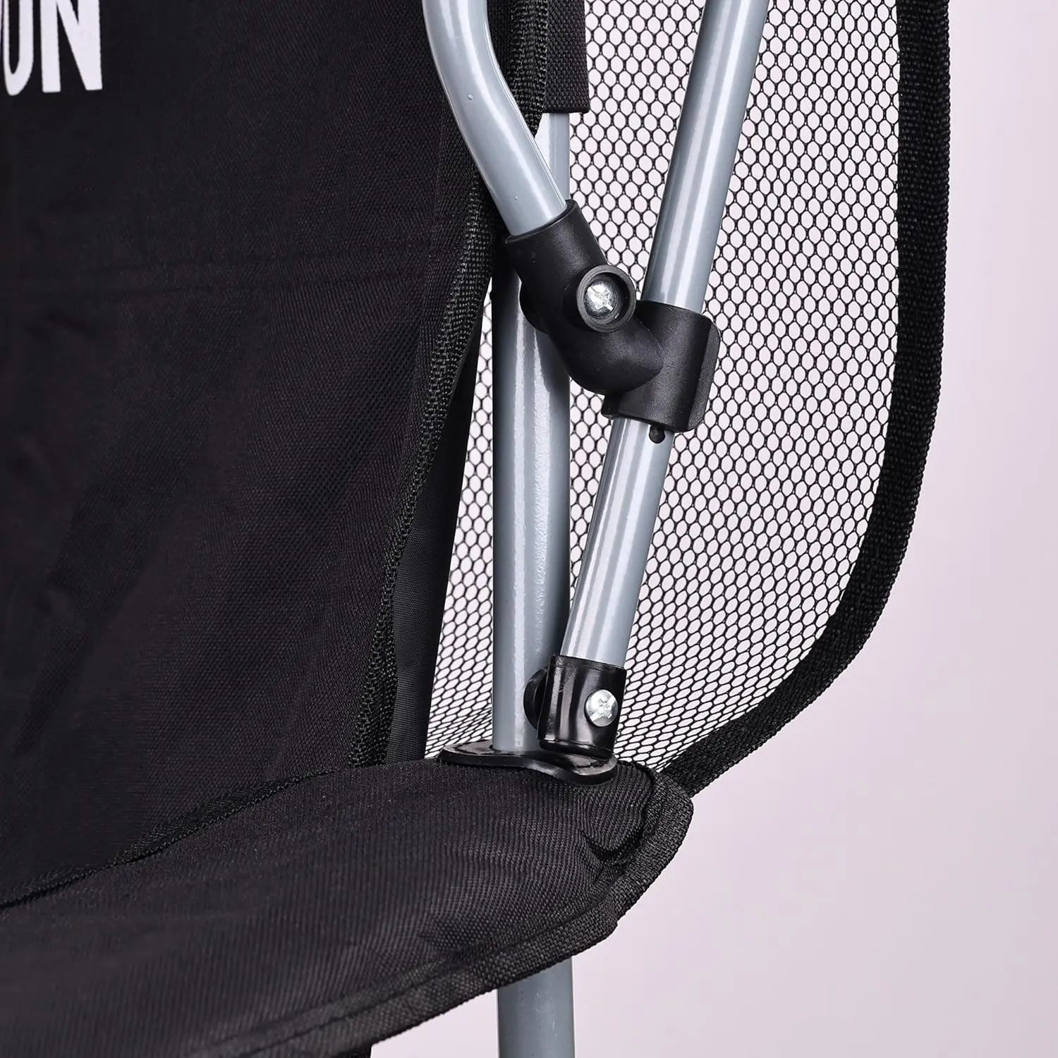 Camping Chair, Portable Folding Outdoor Chair with Arms, Cup Holder and Carry Bag