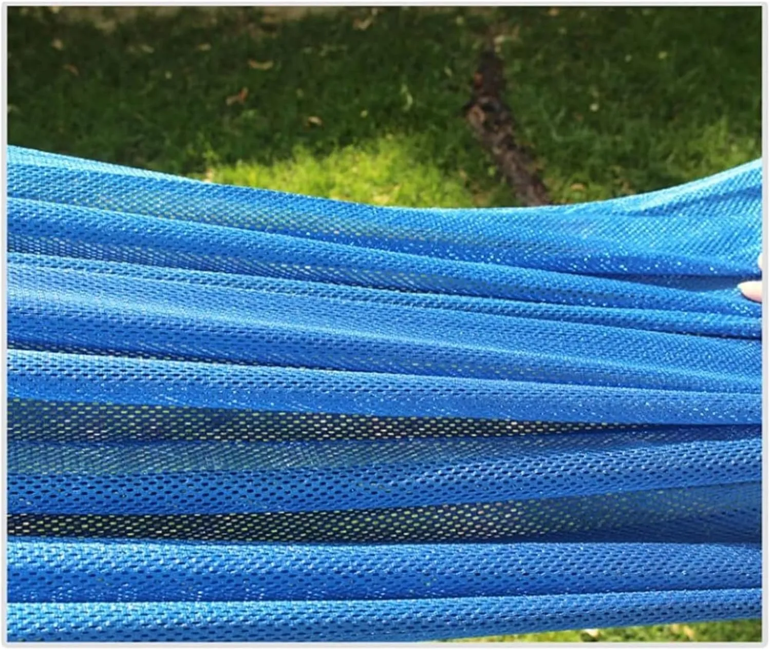 Camping Hammock Breathable Mesh Hammock Spring Outing Hammock for Indoor Outdoor Travel Garden Patio Backyard Dorm Backpacking Gear Hammock Chair Great for Camping Outdoor/Indoor Patio Backyard