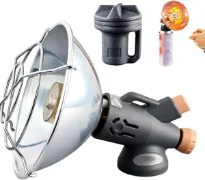 Camping Heater, Adjustable Gas Saving Tent Heater with Control Valve, Rapid Heating Compact and Portable Propane Heater for Camping, Hiking, Fishing