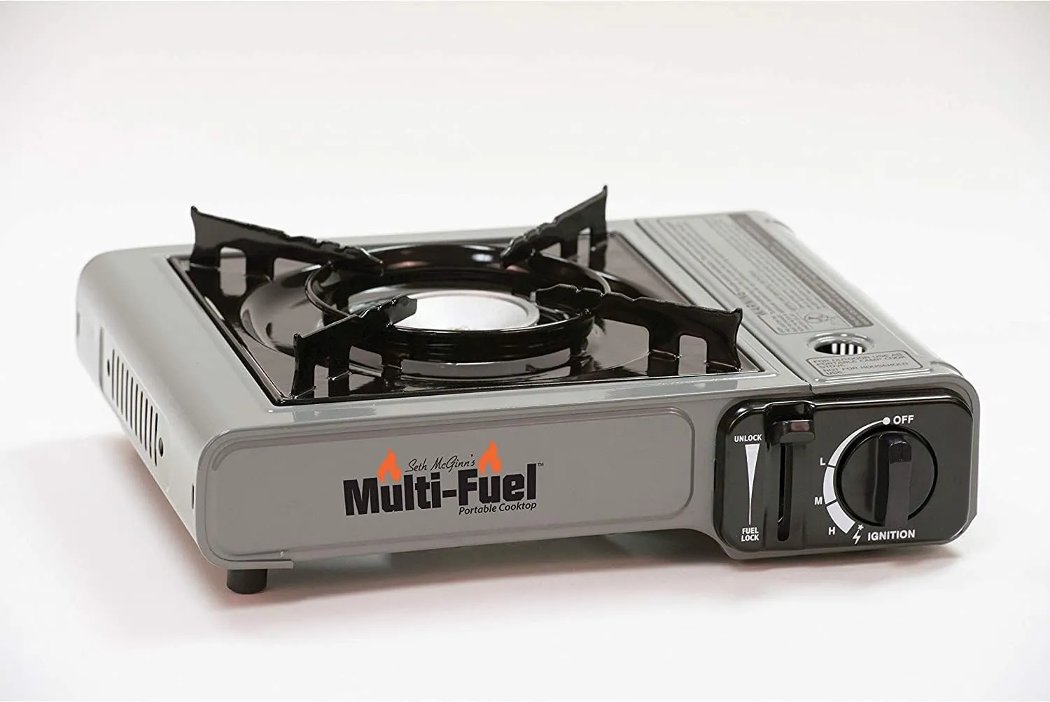 CanCooker Multi-Fuel Cooktop – Portable Outdoor Stove for Camping, Tailgating, Hunting & Fishing – Uses Butane & Propane, Electronic Ignition, Carry Case Included - 2 Pack