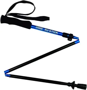 Carbon Fiber Trekking Pole Light Folding Foldable Cross Country Running Hiking Trekking Pole Lightweight Walking Stick