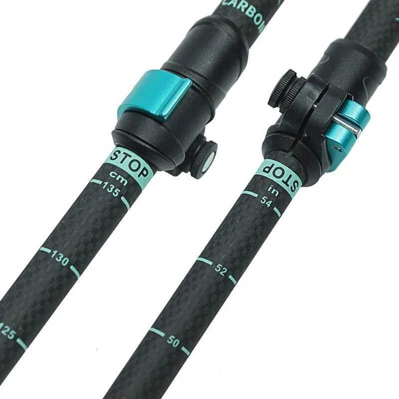 Carbon Fibre Quick Lock Telescope Pole Pair