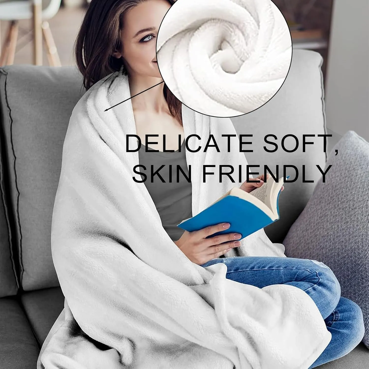Cardinal Blanket Gifts for Women Men Adults Kids Soft Warm Lightweight Cozy Plush Bird Football Throw Blankets for Bedroom Living Room Sofa Home Decor 60"x50"