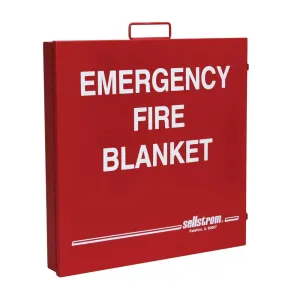 Carolina Fire Blanket In Metal Case – Essential Safety Protection | Sturdy Metal Case | Durable & Reliable