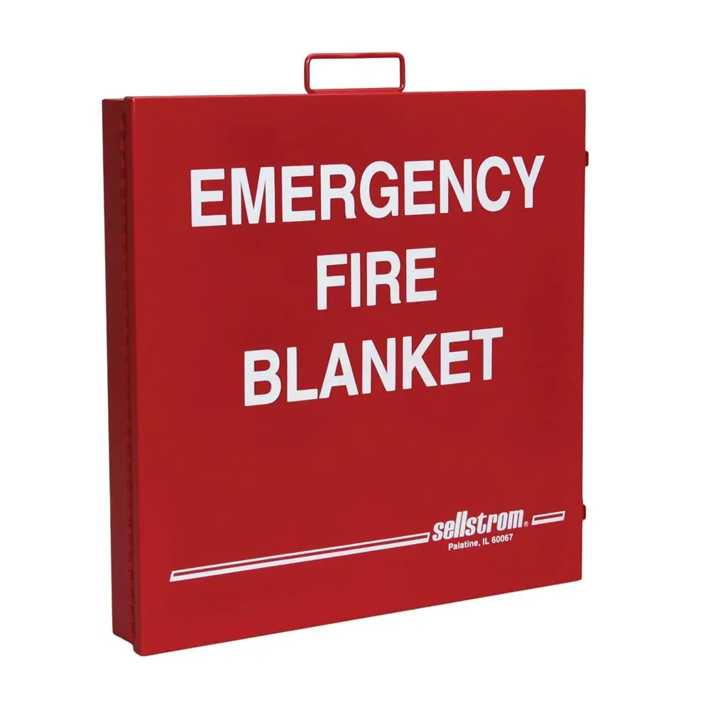 Carolina Fire Blanket In Metal Case – Essential Safety Protection | Sturdy Metal Case | Durable & Reliable