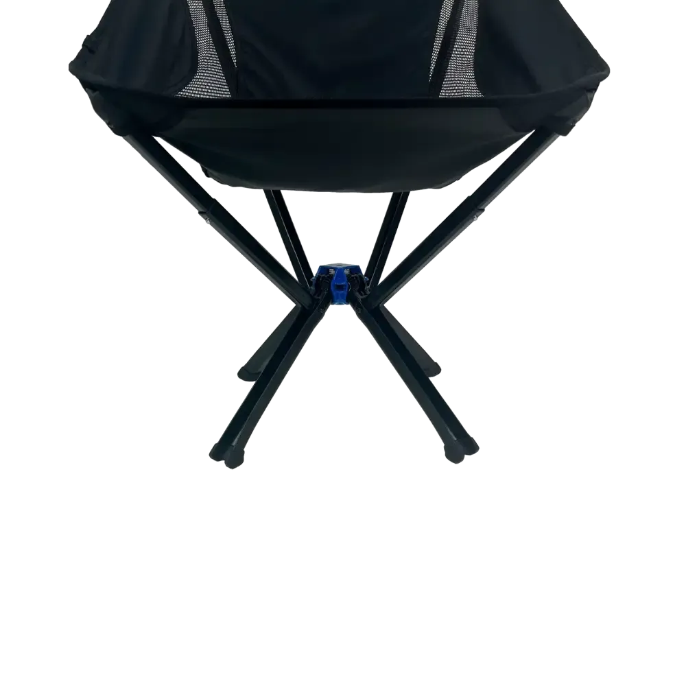 Chair Quick Fold Lightweight Jet Black BlackWolf