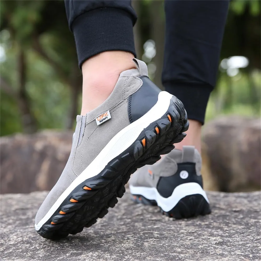 CHUUMEE Men’s Hiking Shoes Low Top Walking Hiking Shoes for Men Outdoor Breathable Trekking Trails Shoes Hiking Sneakers for Men