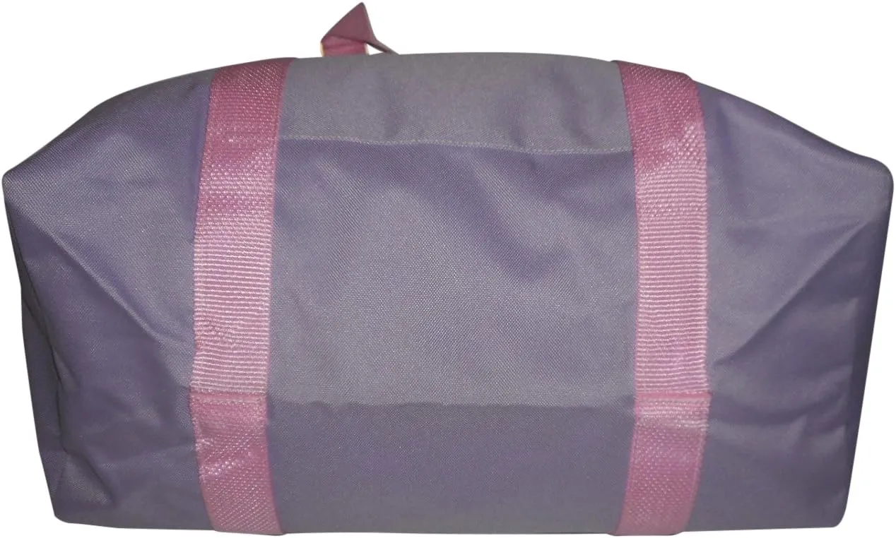 Club Bag For Gym, Overnight Bag, Perfect For Overhead Bin, Made in USA. (Lilac)
