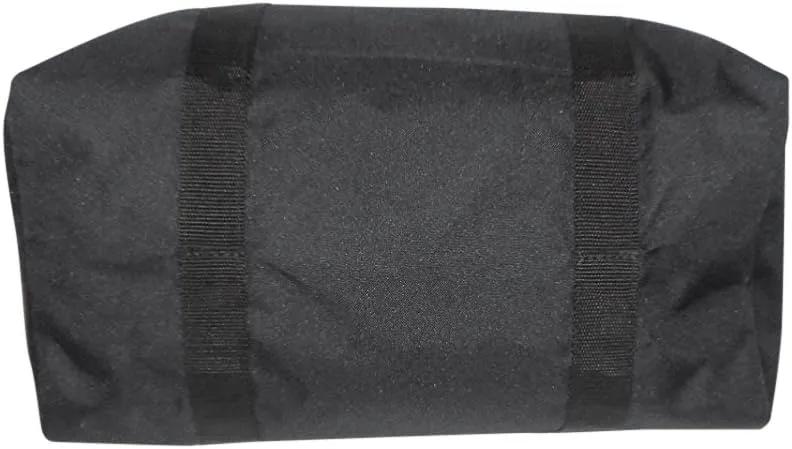 Club Bag For Gym, Overnight Bag, Perfect For Overhead Bin, Made in USA.(Black)