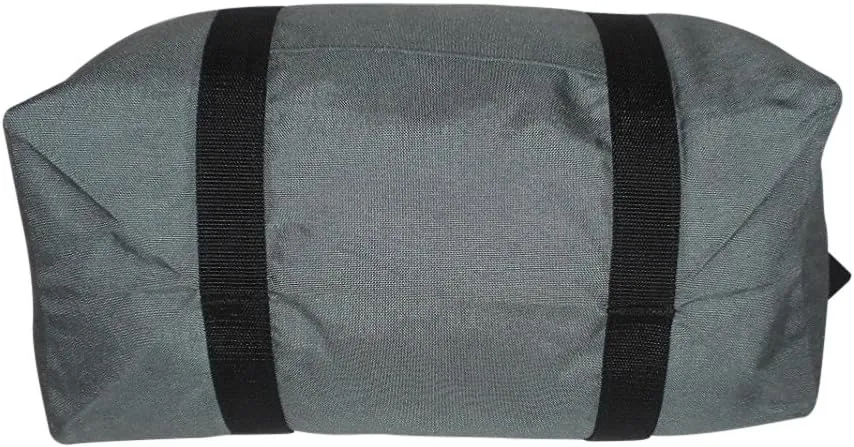 Club Bag For Gym, Overnight Bag, Perfect For Overhead Bin, Made in USA.(Gray)