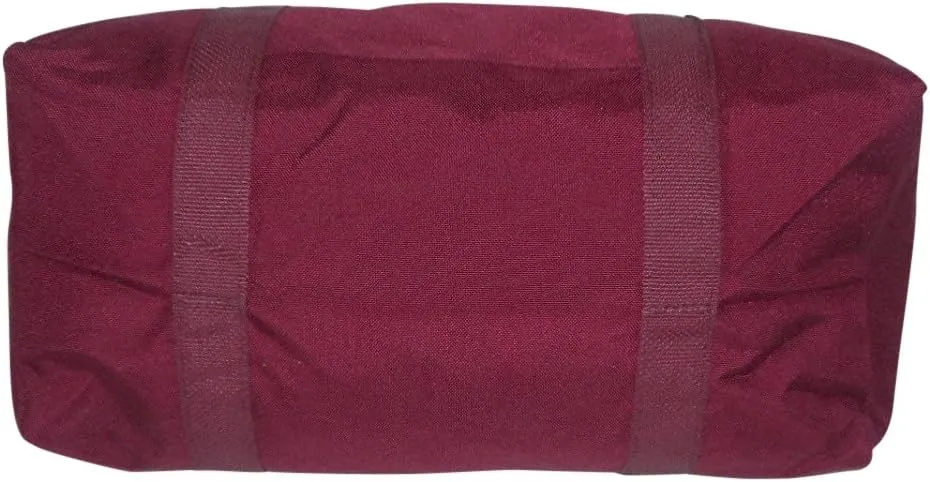 Club Bag For Gym, Overnight Bag, Perfect For Overhead Bin, Made in USA.(Maroon)