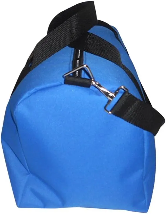 Club Bag For Gym, Overnight Bag, Travel Bag For Overhead Bin, Made In USA.(Royal Blue)