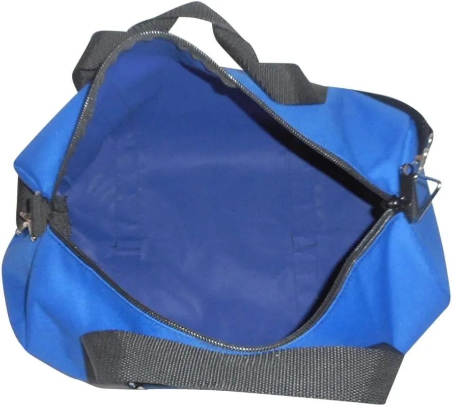 Club Bag For Gym, Overnight Bag, Travel Bag For Overhead Bin, Made In USA.(Royal Blue)