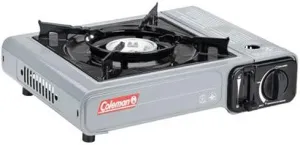 Coleman Camp Bistro 1-burner Butane Kitchen Outdoor Camping Trip Picnic Cooking Stove, Durable Enameled Steel Case,porcelain Enameled Cooking Surface,lightweight and Compact Design