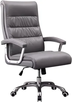 Computer Desk Chair Lifting and Rotating Office Chair, Comfortable Sitting Managerial Chairs, Shake Executive Chair, Load Bearing 250kg/551.2lbs,Beige 106